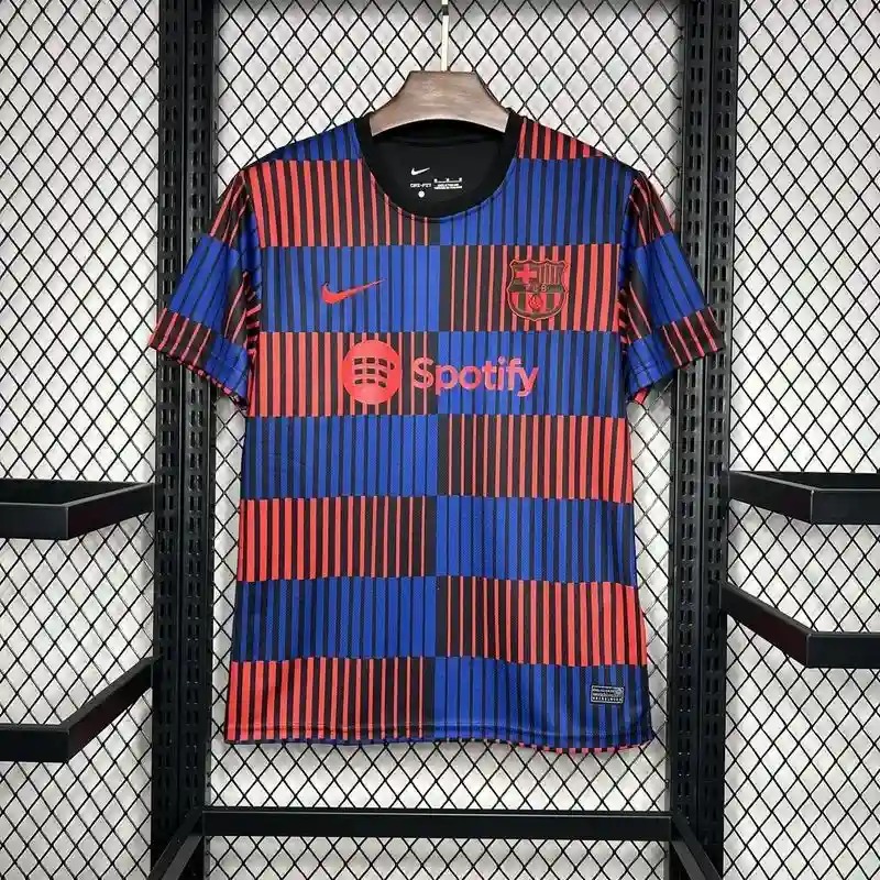 2024/2025 Barcelona Special Edition Stripe Football Shirt 1:1 Thai Quality