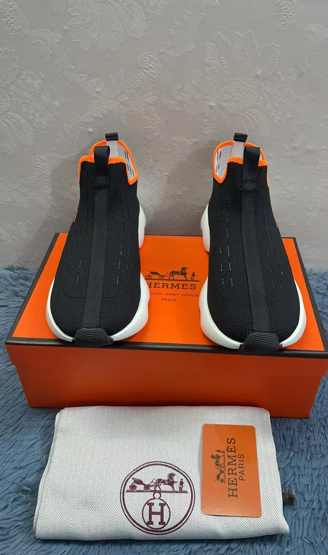 HERMES ECLAIR SNEAKER BLACK