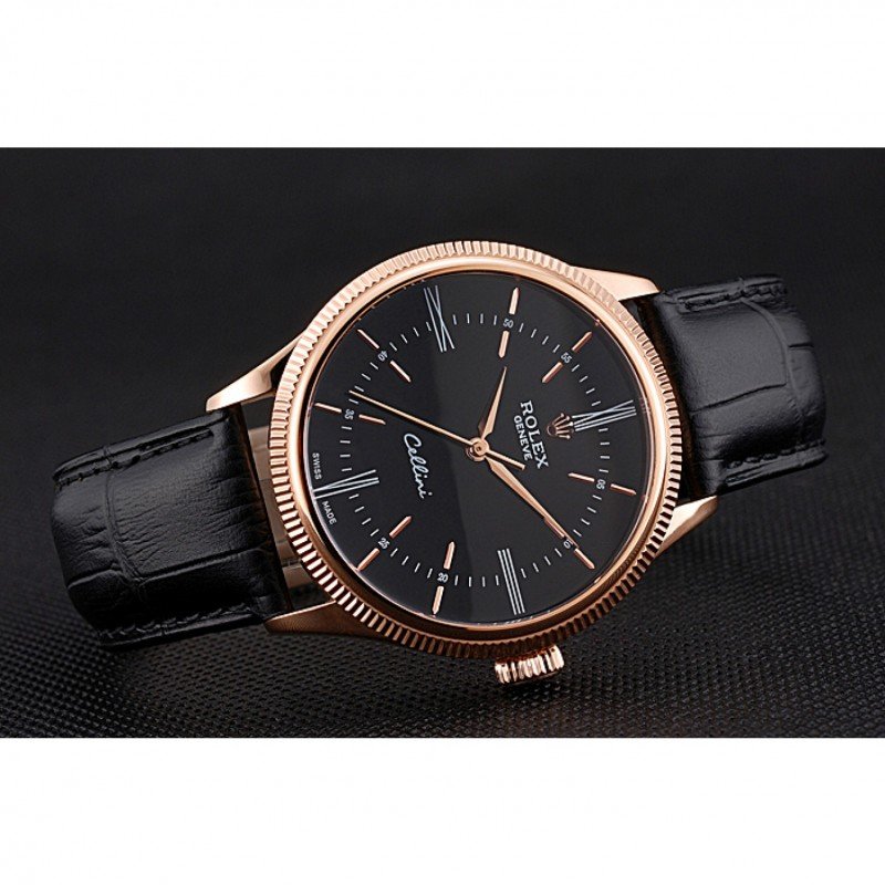 Rolex Cellini 39mm Black Dial 622656