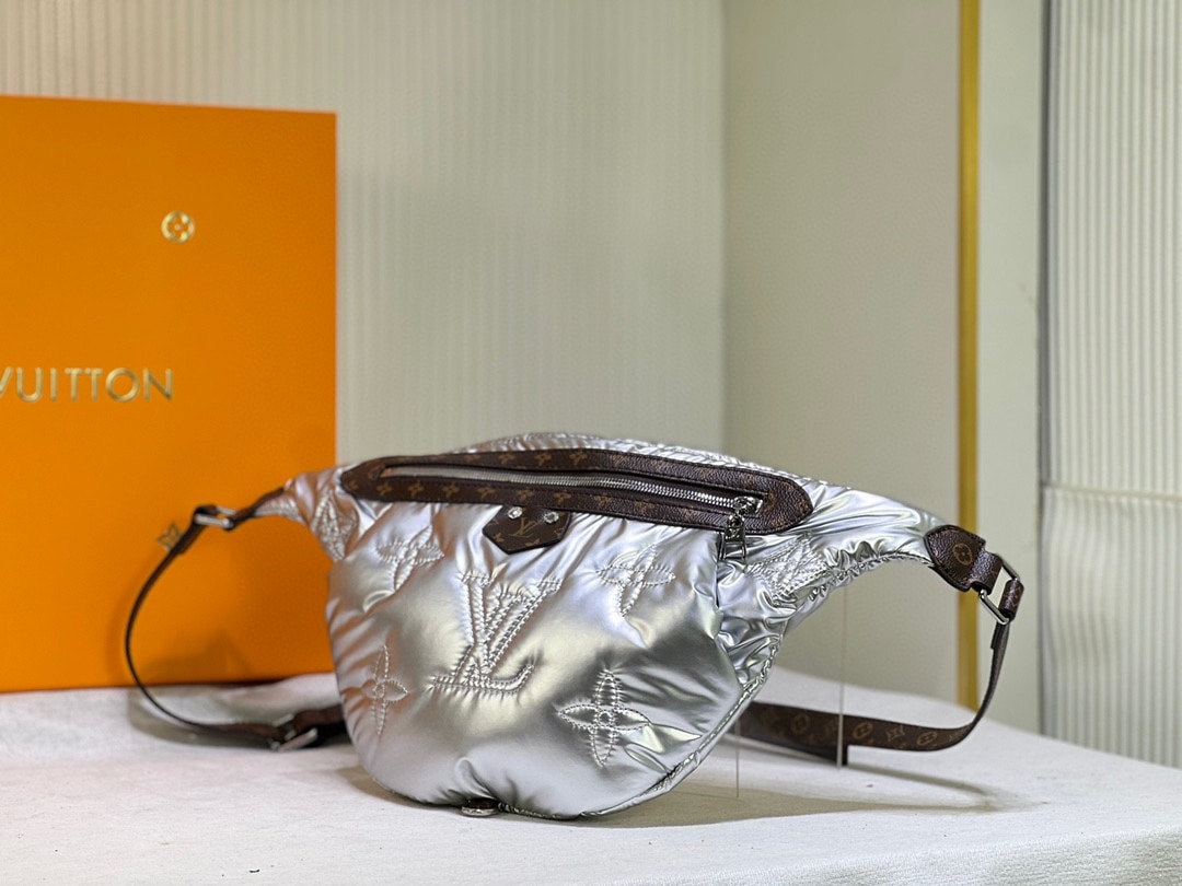 Louis Vuitton Maxi Bumbag Silver 44Cm M20971