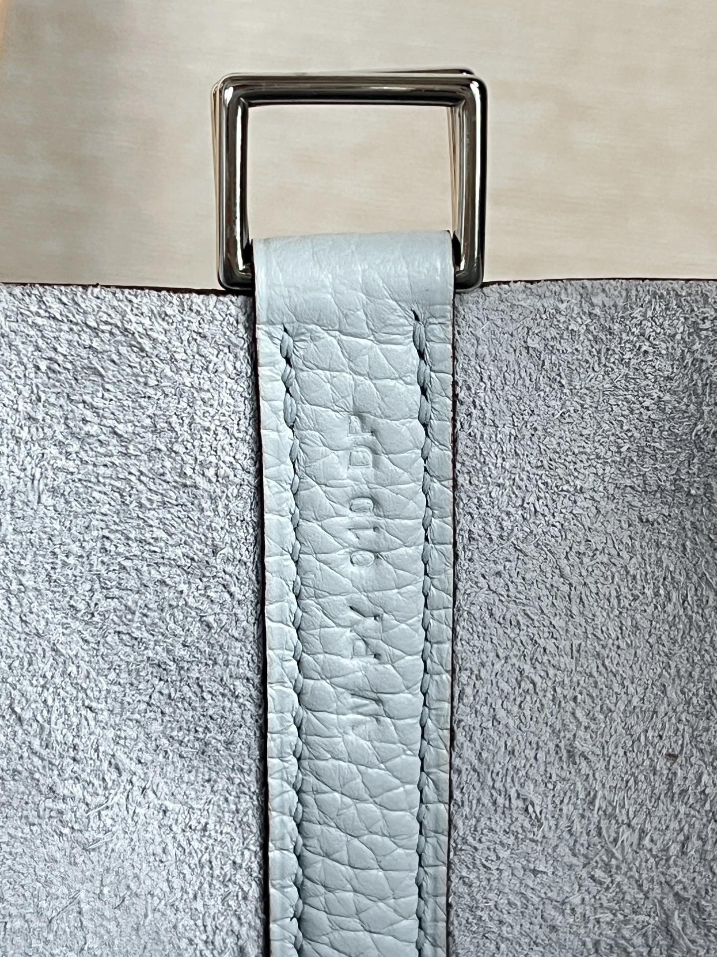 Hermes Picotin Lock 18Cm Gris Pale