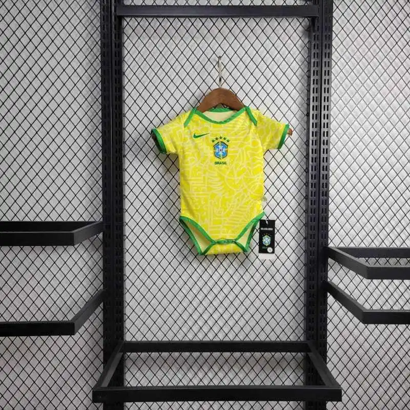 2024-25 Baby Brazil Home Football jersey