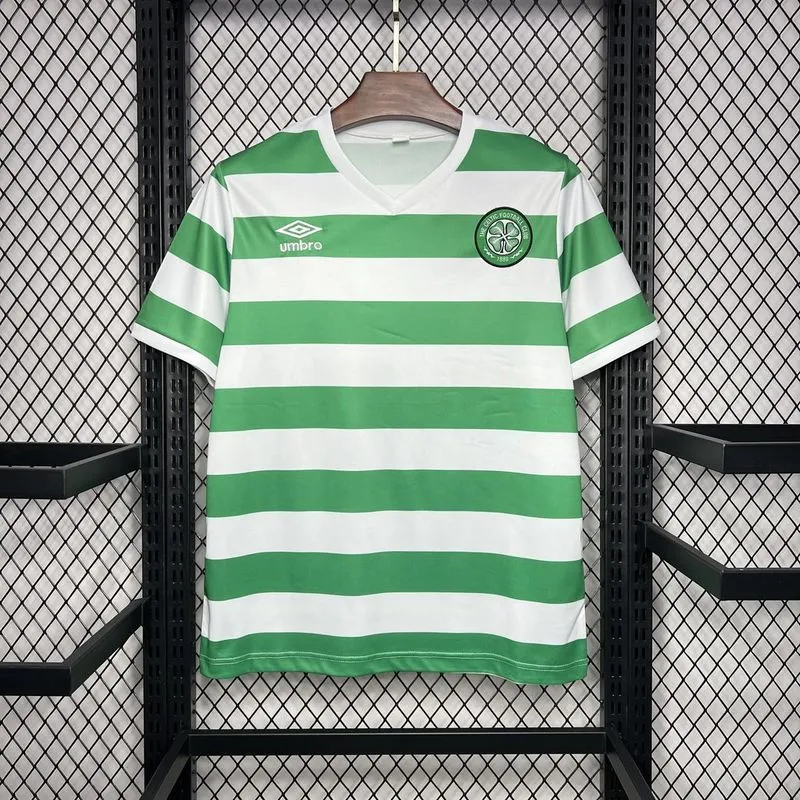 Retro 1980-81 Celtic FC Home football jersey retro