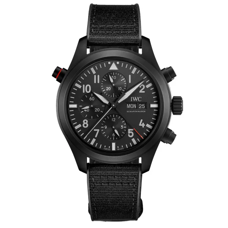 IWC Pilot's Watch Double Chronograph Top Gun Ceratanium 44mm IW371815
