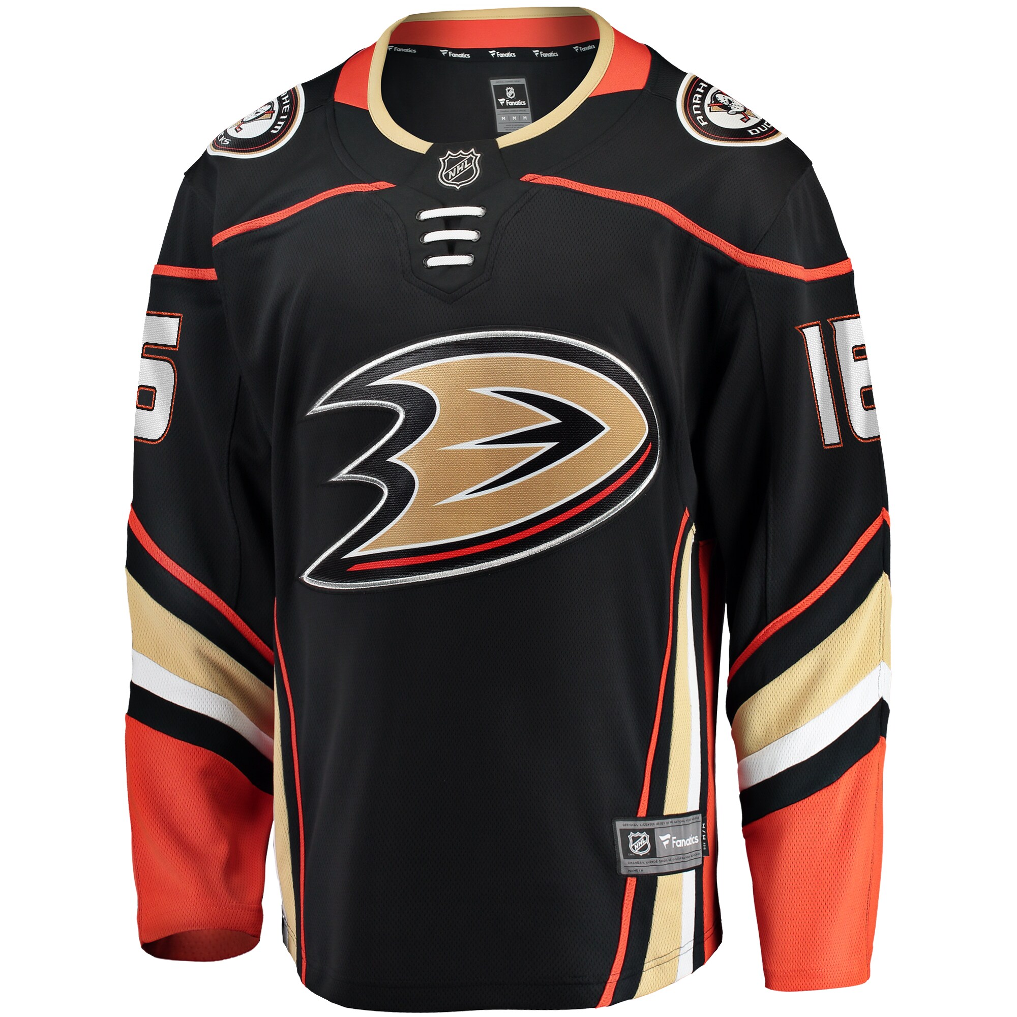 Ryan Strome Anaheim Ducks Fanatics Home Breakaway Jersey – Black