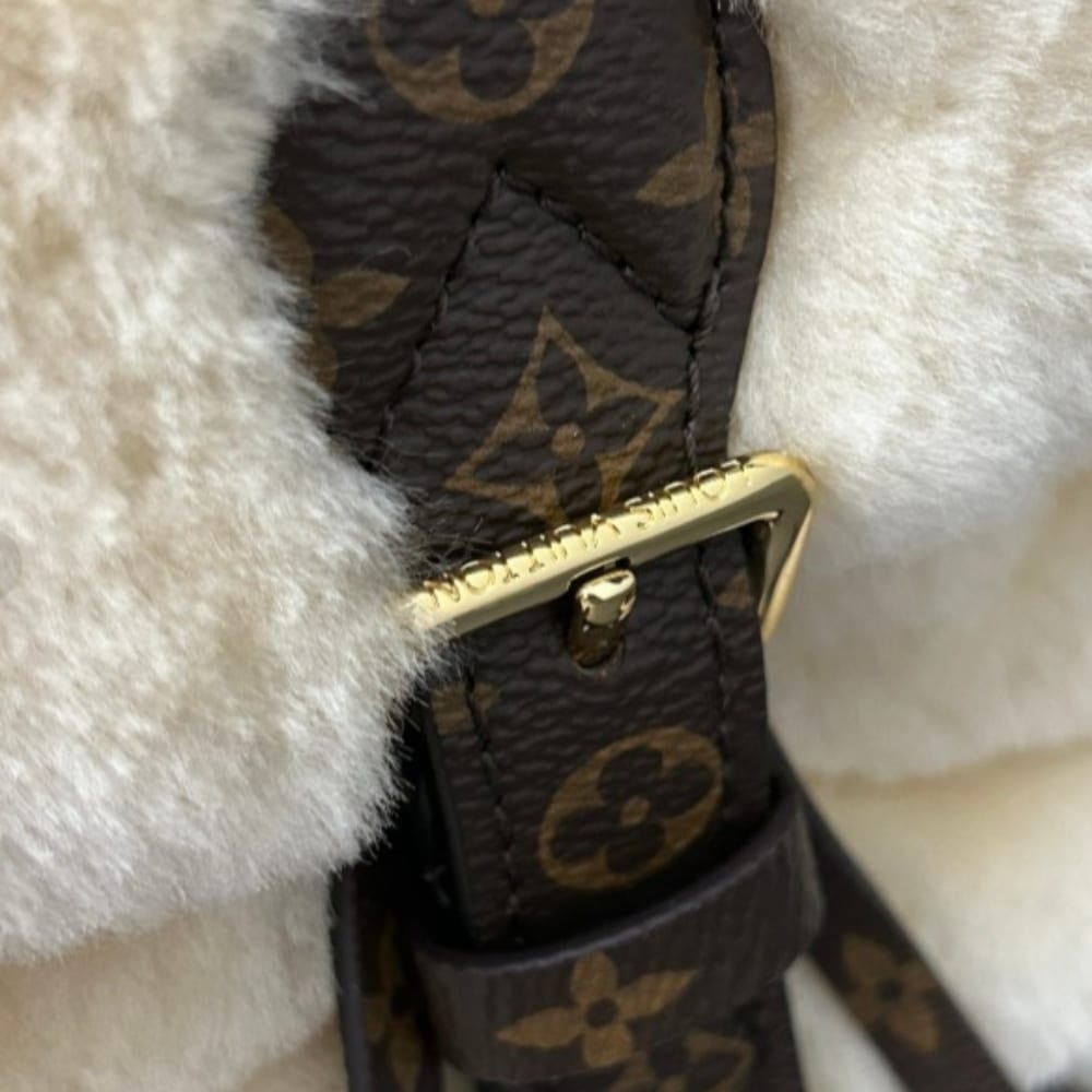 Louis Vuitton Nano Teddy Backpack Cream 25Cm M11919