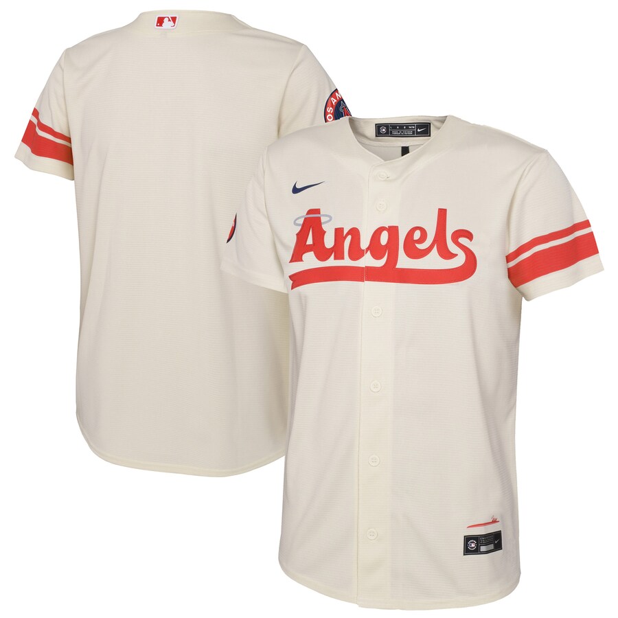 Los Angeles Angels Toddler City Connect Jersey Cream