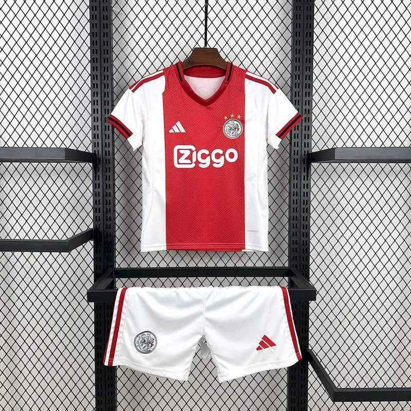 2025-26 Ajax Home Kids Football jersey