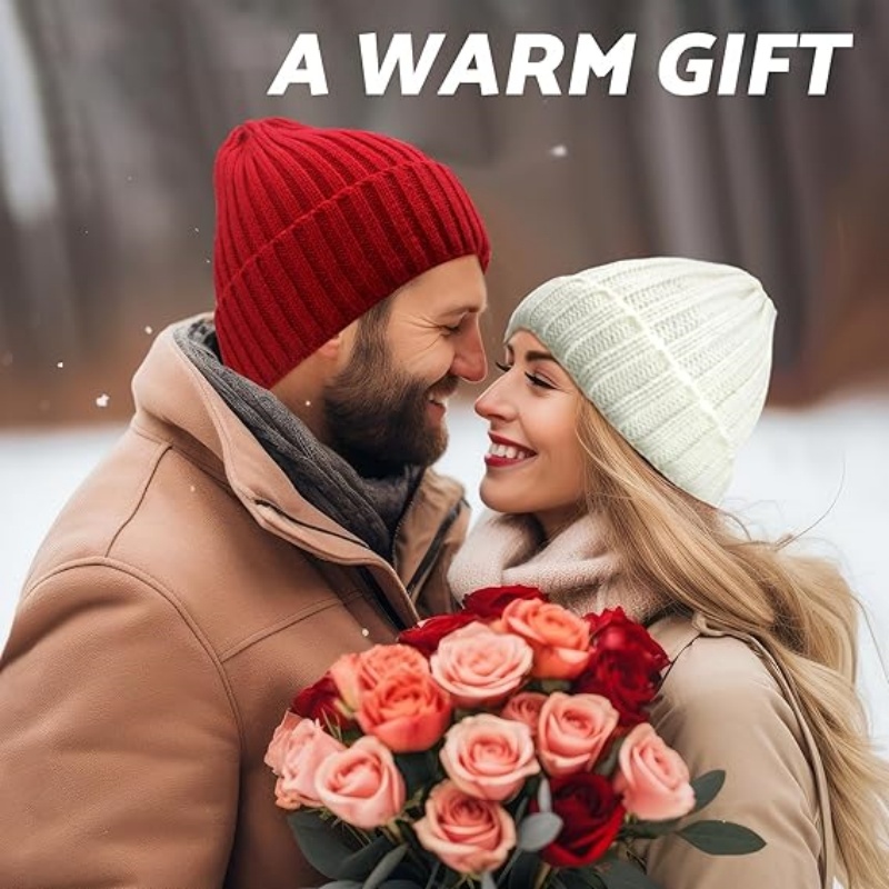 Women Winter Warm Knit Beanie Hat