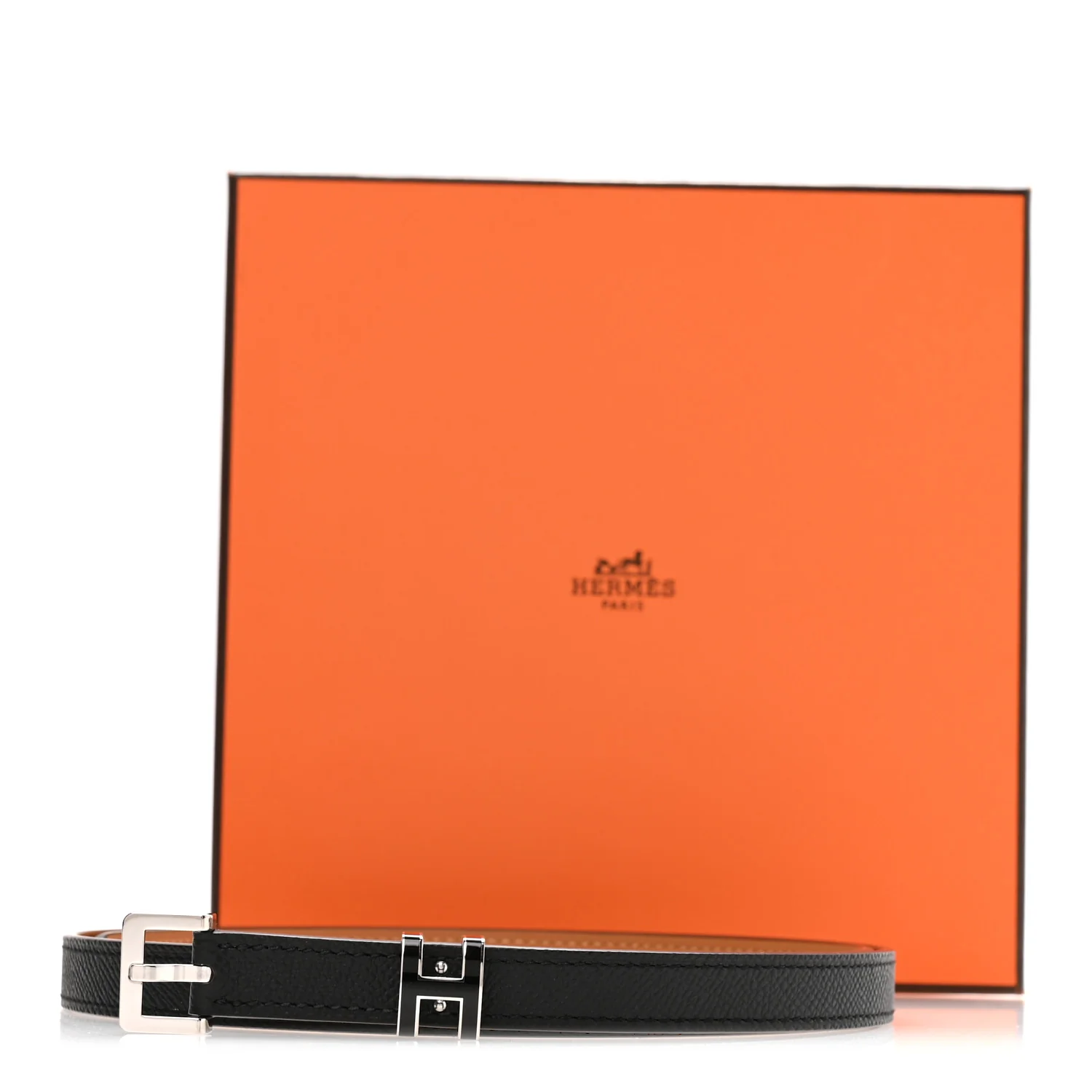 Epsom 15mm Pop H Belt 85 34 Black