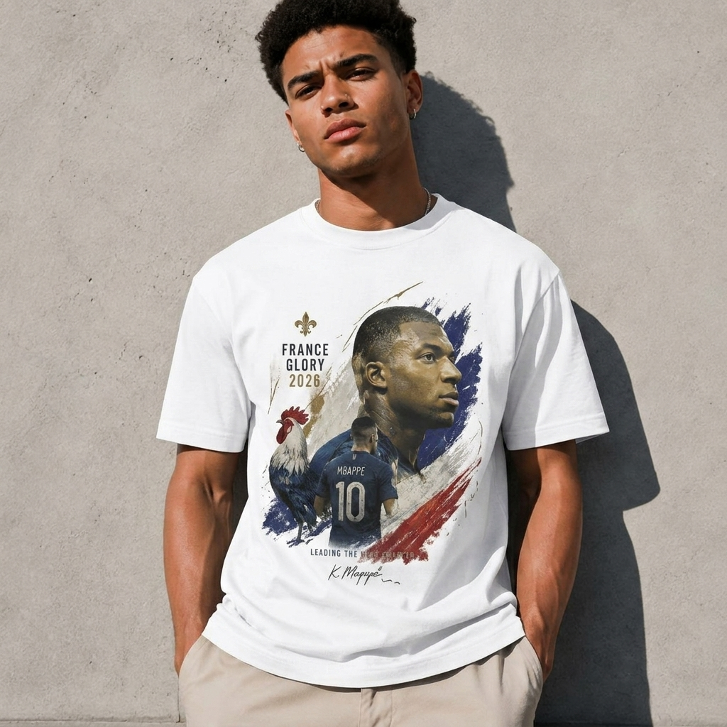 Kylian Mbappé Unisex T-Shirt – Limited-Time Offer – Hot Seller