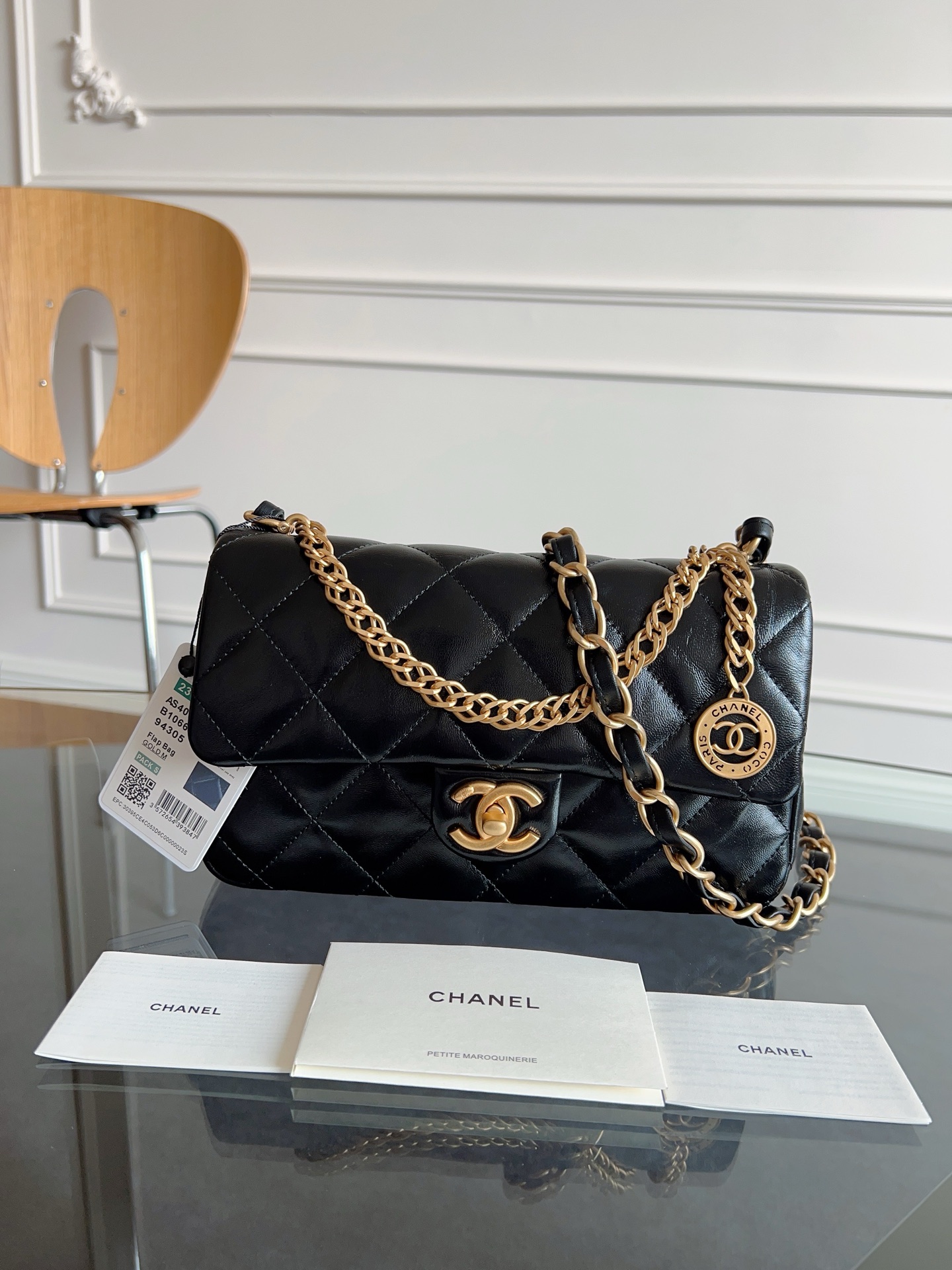 Chanel AS4000-mini cf- lambskin