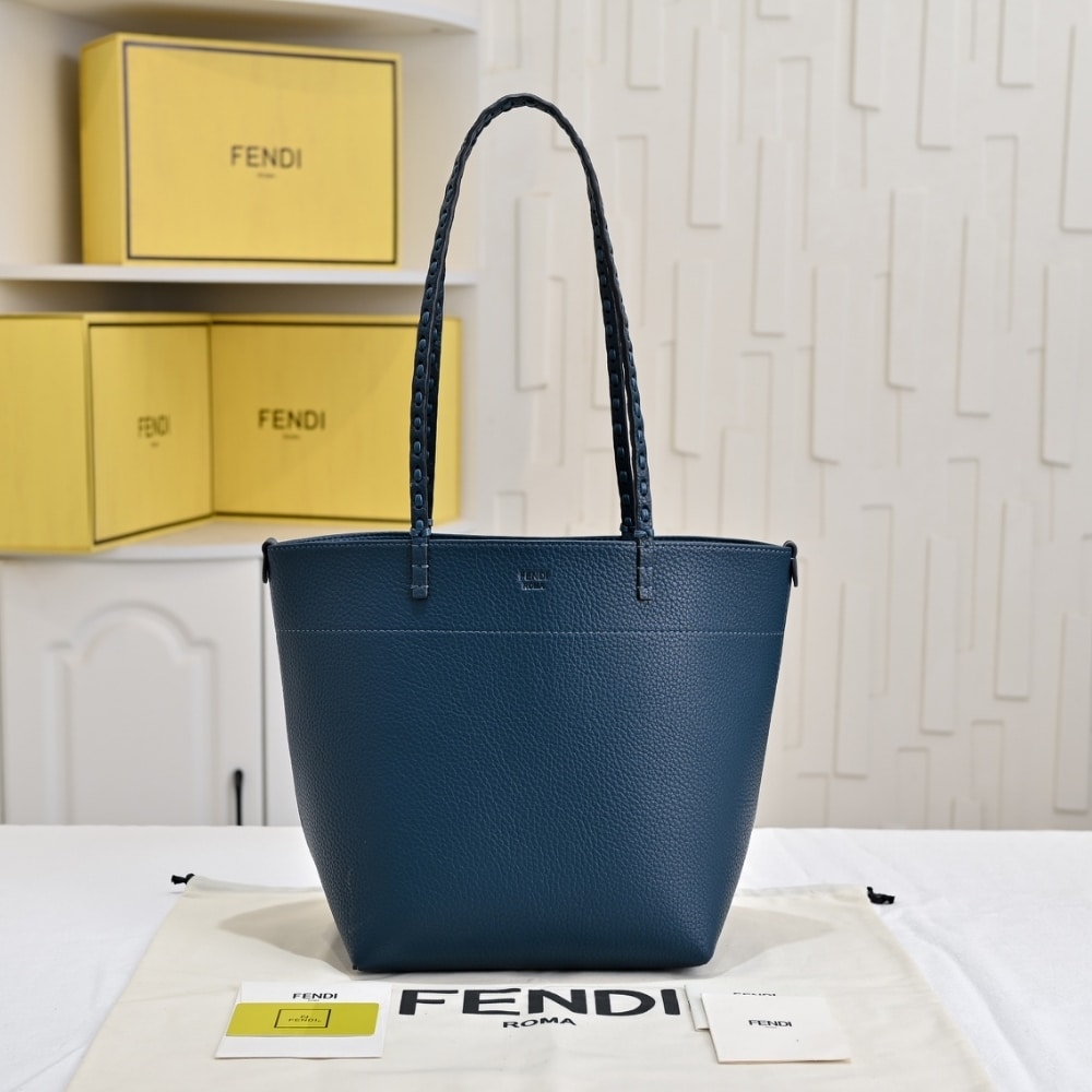 Fendi Medium Roll Blue 36Cm
