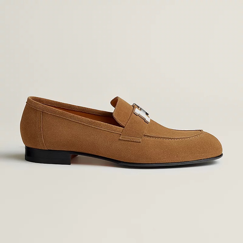 HERMES PARIS LOAFER BRUN FUMÉ