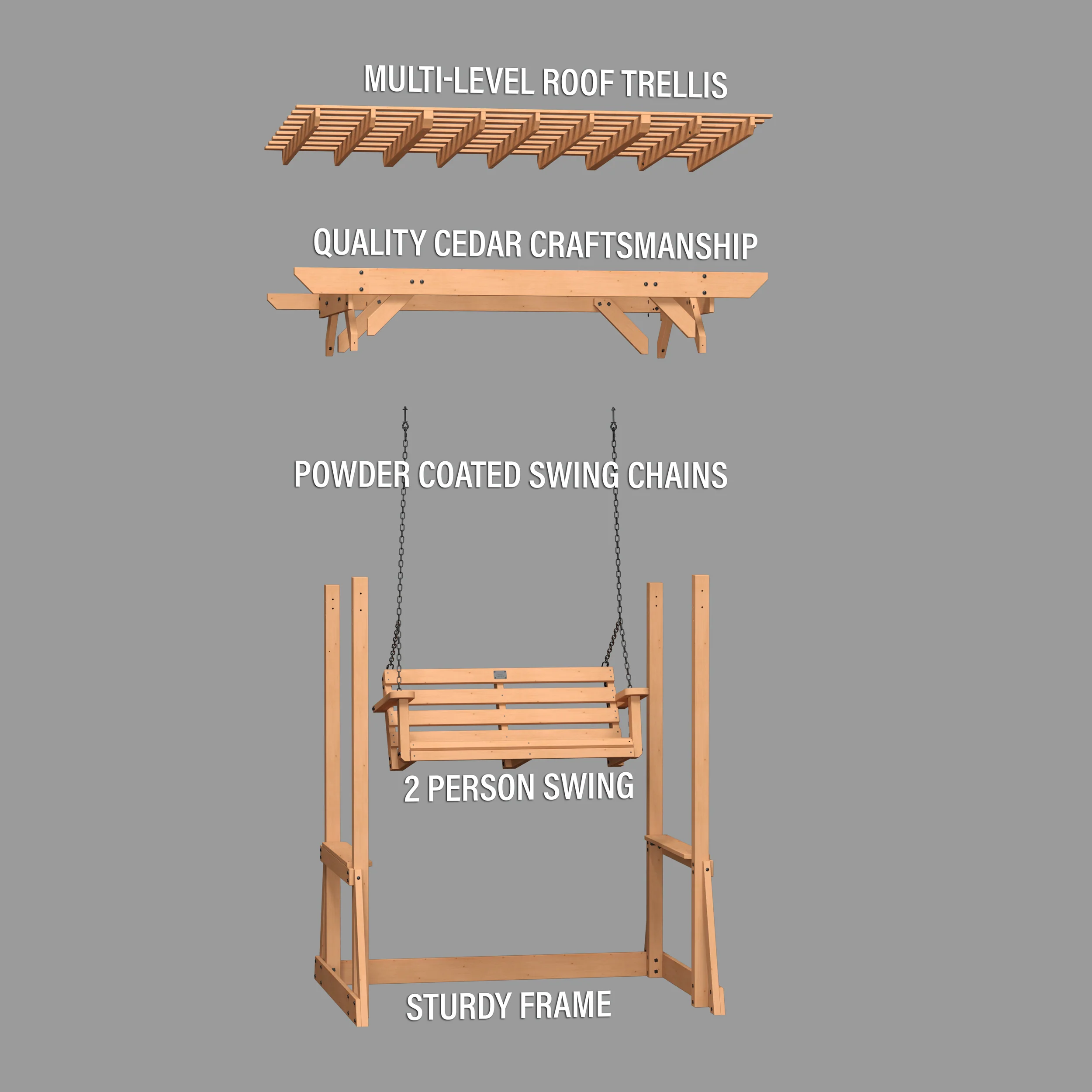 Callahan Pergola Swing