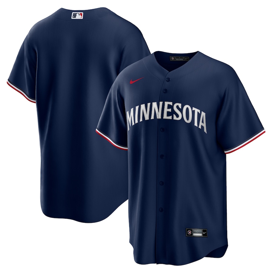 Minnesota Twins Alternate Team Logo Jersey Navy