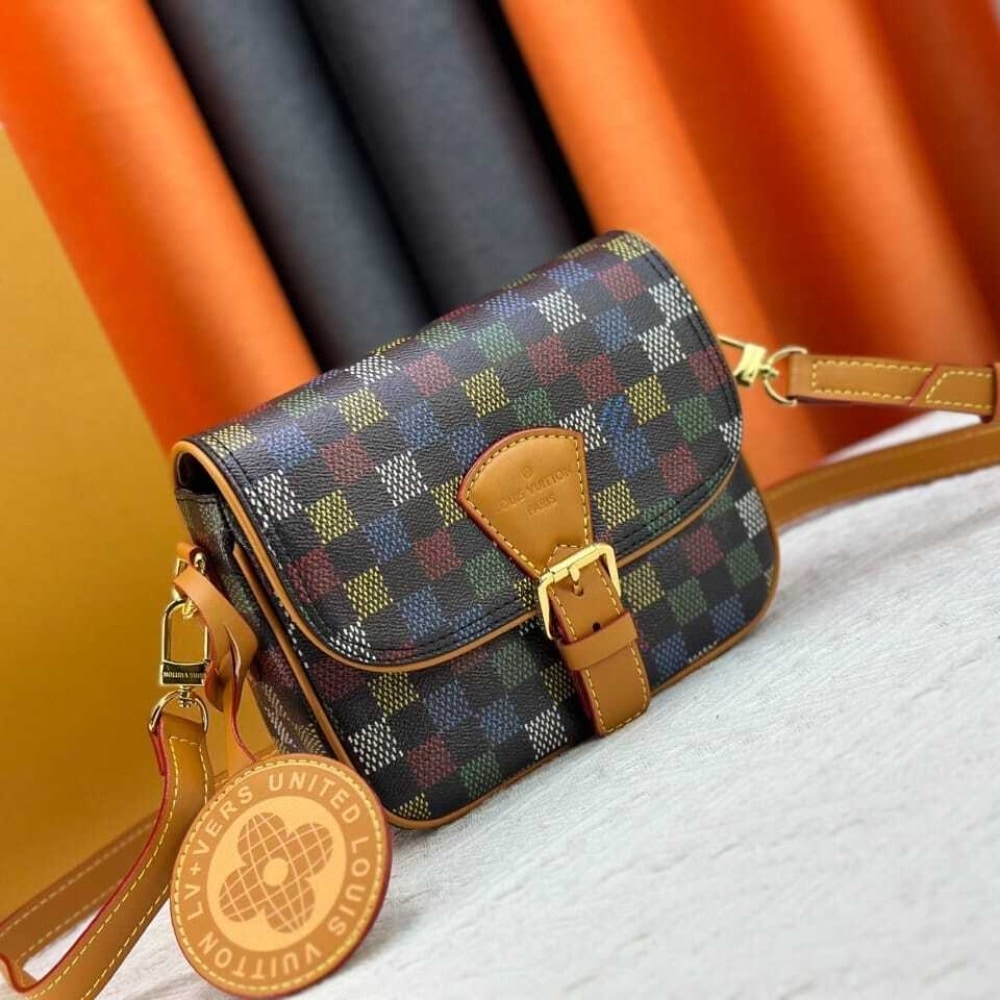 Louis Vuitton Montsouris Messenger PM Damier Ebene 20Cm N00147