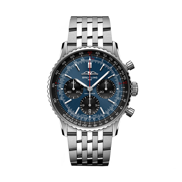 Breitling AB0139241C1A1 Navitimer B01 Blue Dial - Νew