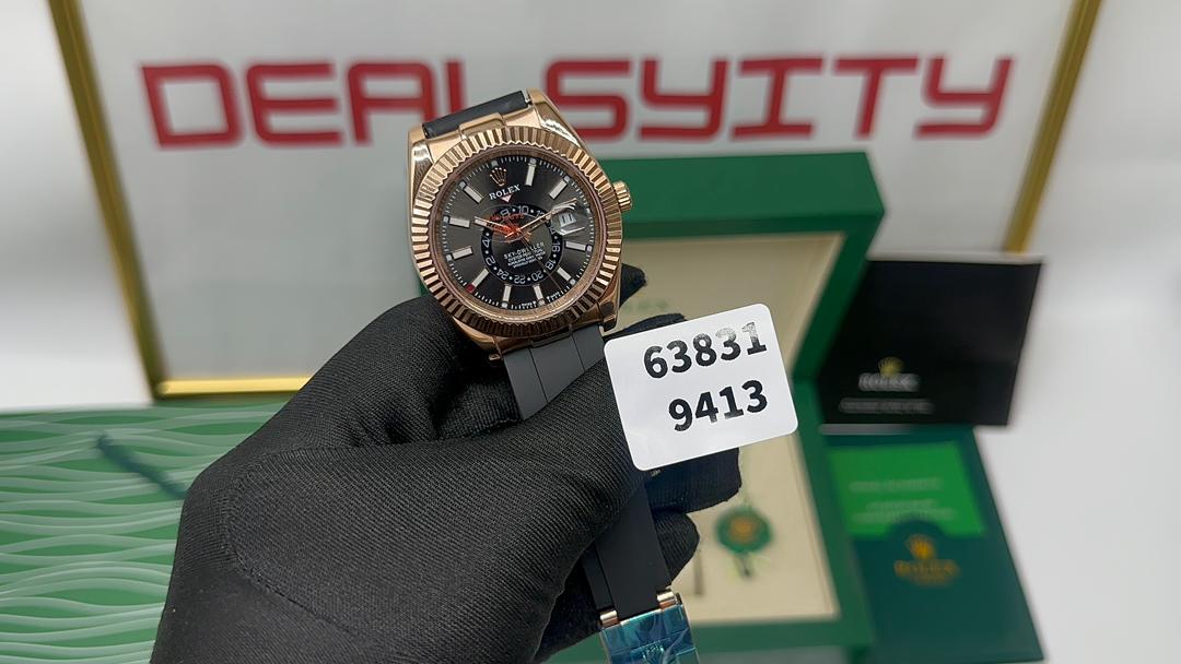 Rolex Sky-Dweller 42mm Black Dial 326235
