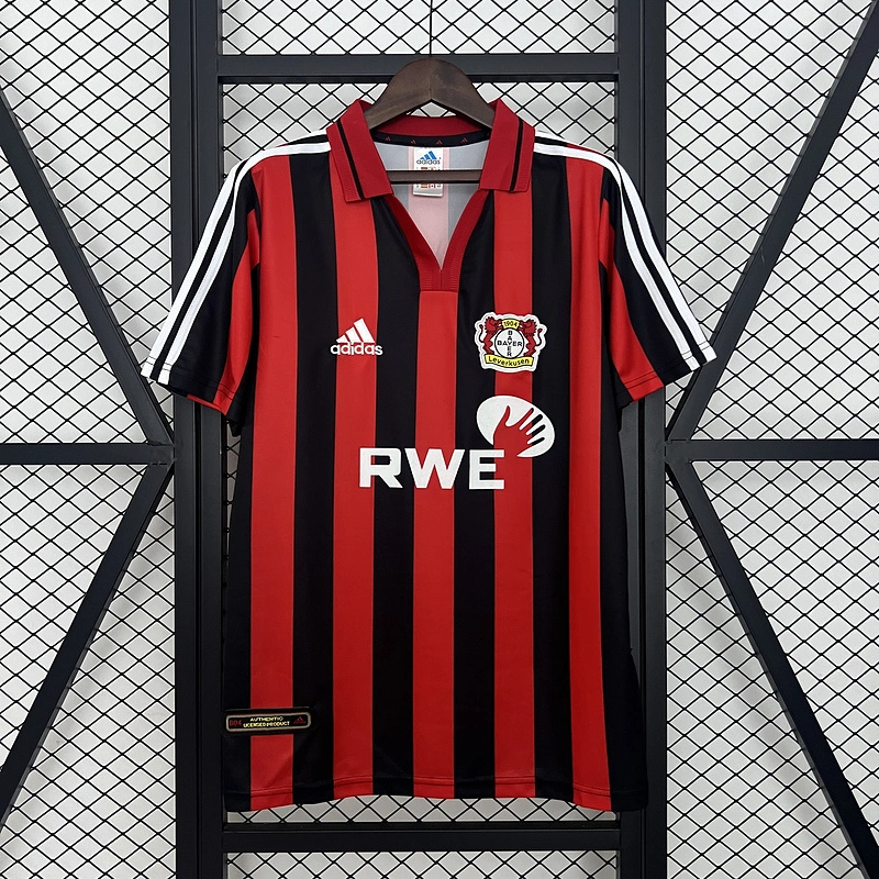 Retro 2001-02 Leverkusen Home Football jersey retro