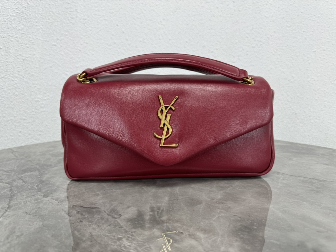 CALYPSO small in plunged lambskin