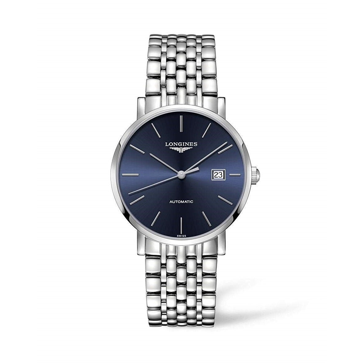 【Super Clone】Longines Men's L4.910.4.92.6 Elegant Stainless Steel Watch