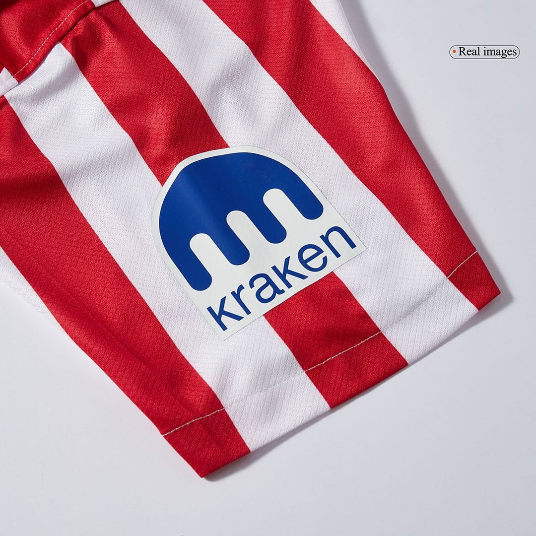 Atletico Madrid Home Soccer Jersey 2025/26 Red&White