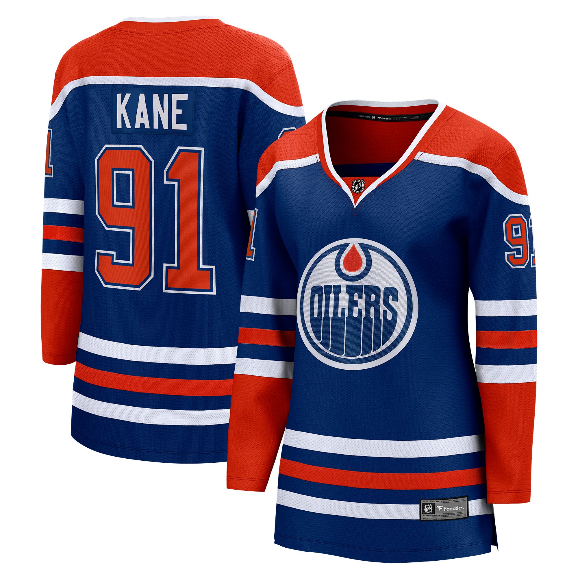 Evander Kane Edmonton Oilers Fanatics Women’s Home Breakaway Player Jersey – Royal