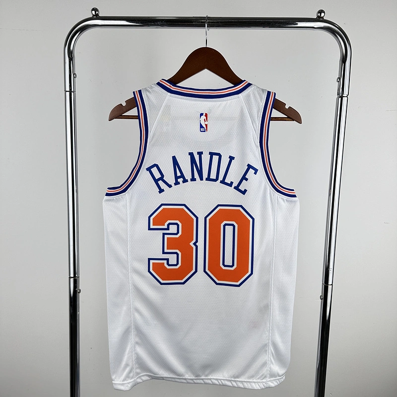 2021 New York Knicks 30 RANDLE Basketball Jersey