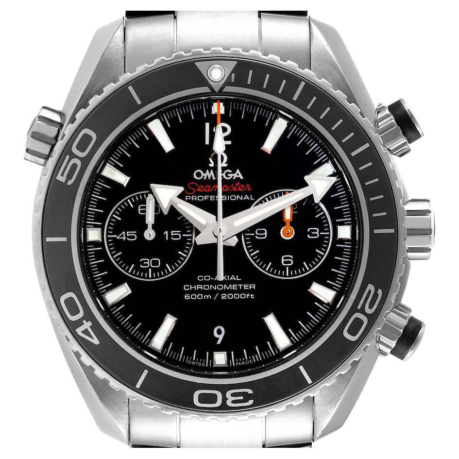 Omega Seamaster Planet Ocean 600M 45.5mm Black Dial Stainless Steel Bracelet 215.30.46.51.01.001