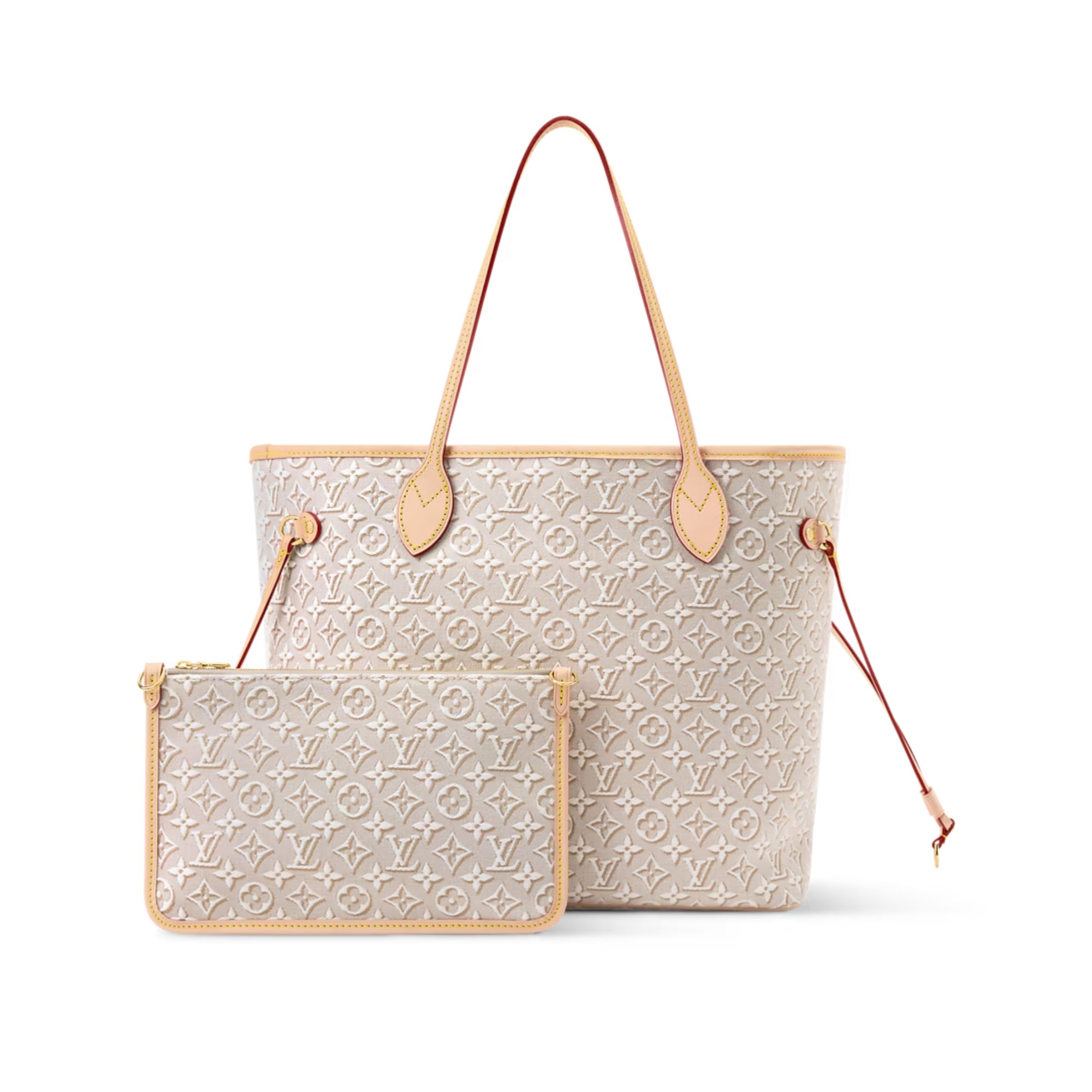 Louis Vuitton Neverfull MM Monogram Emblème Peuplier Motif 47cm M2A381