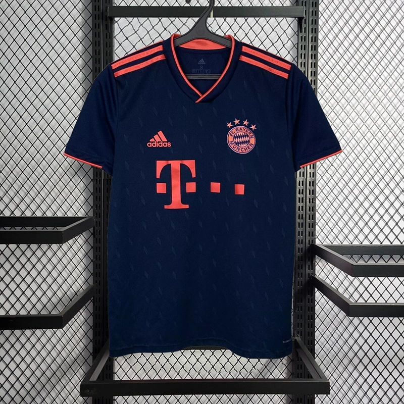 Retro 2019-20 Bayern Munchen 2 away Football jersey Retro