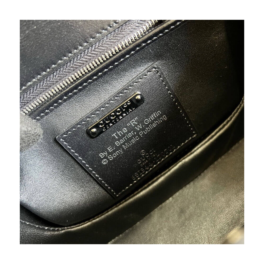 Gucci Small Top Handle Bag with Bamboo Black