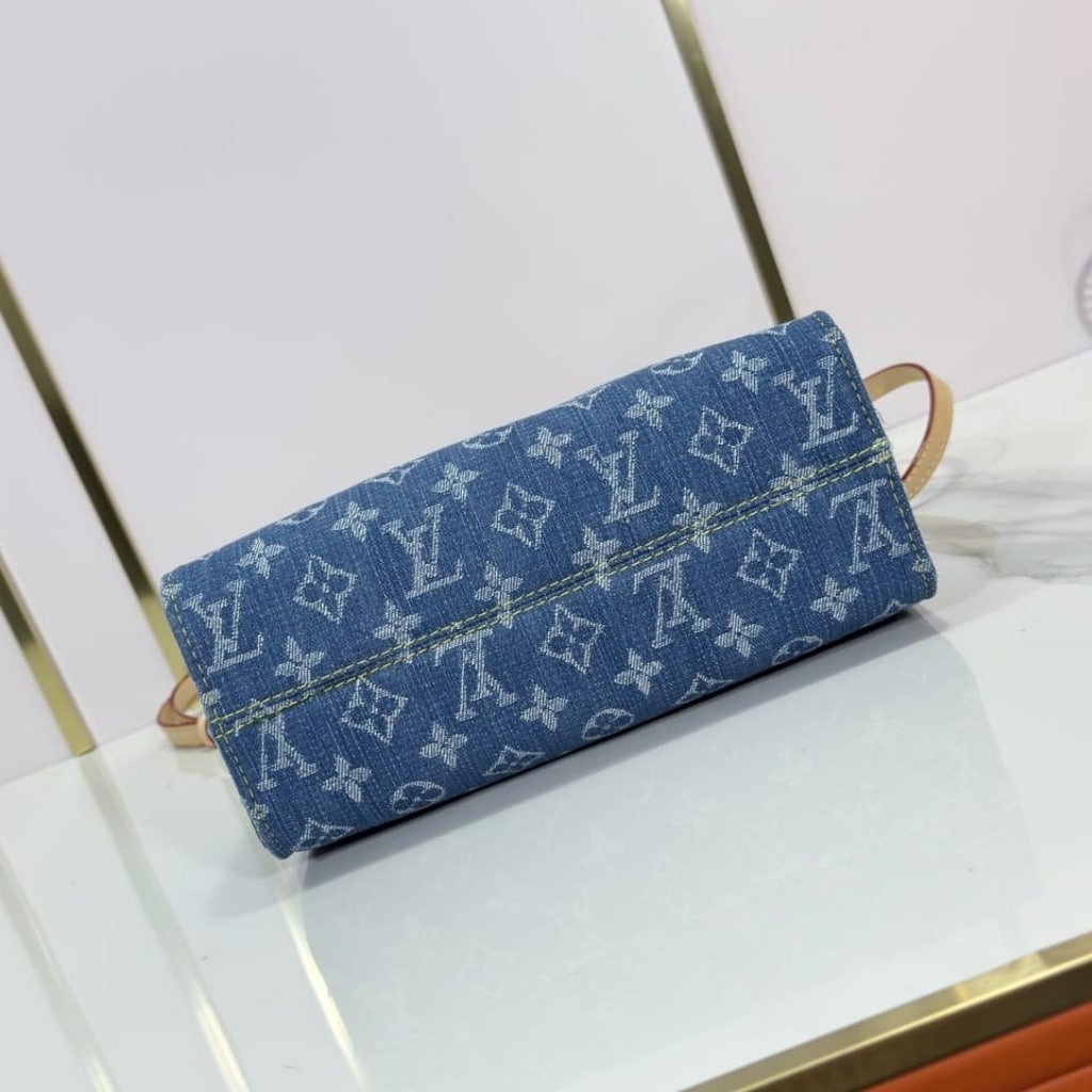 Louis Vuitton Onthego PM Denim Blue 25Cm M14633