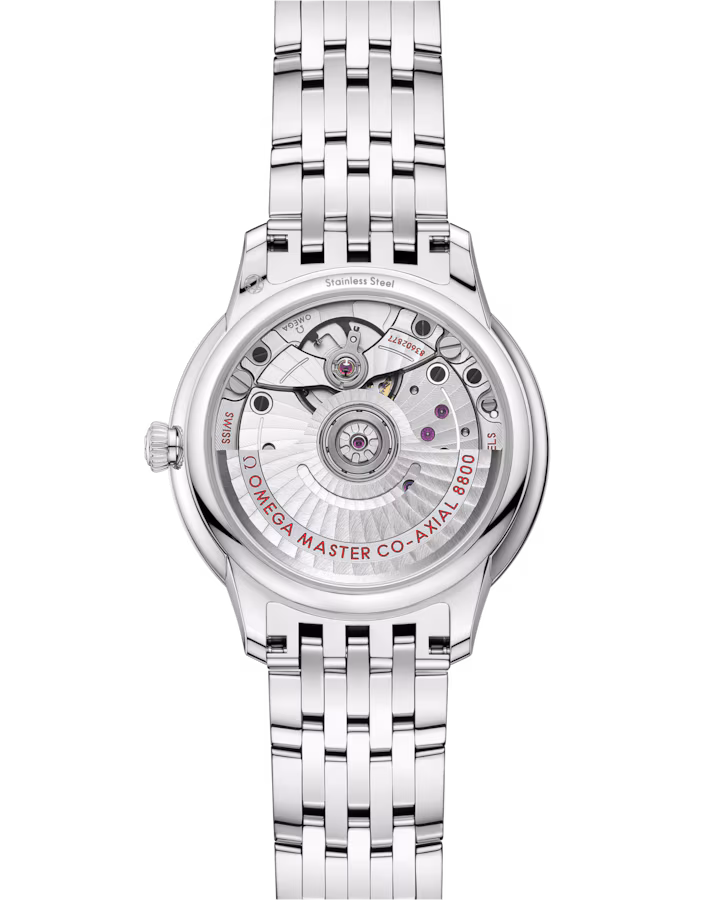 Omega De Ville Prestige, Stainless Steel and Diamond-set, 34 mm 434.15.34.20.60.001