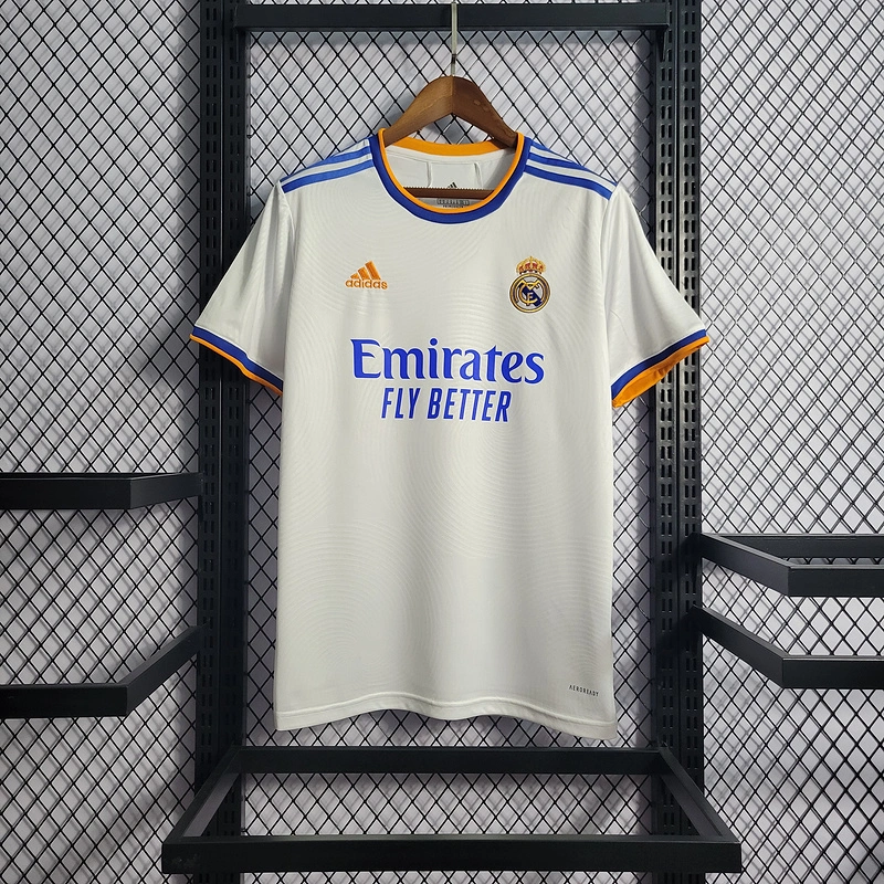 Retro 2021-22 Real Madrid Home Benzema vini jr. Casemiro KROOS MODRIC Football jersey