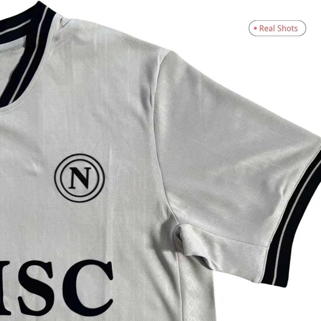 Napoli Goalkeeper Soccer Jersey 2025/26 White