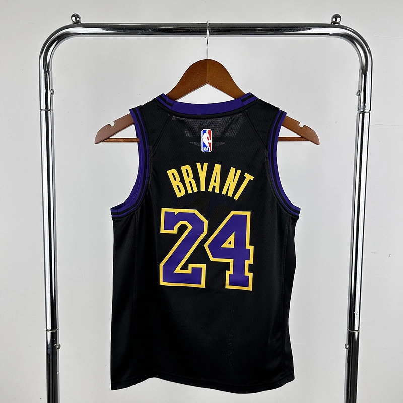 2024 NBA Lakers KIDS 24 BRYANT Basketball Jersey