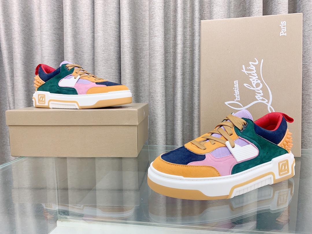 CHRISTIAN LOUBOUTIN Astroloubi Calf leather and suede