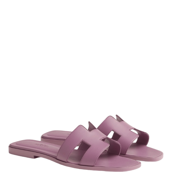 HERMES ORAN SANDAL PURPLE