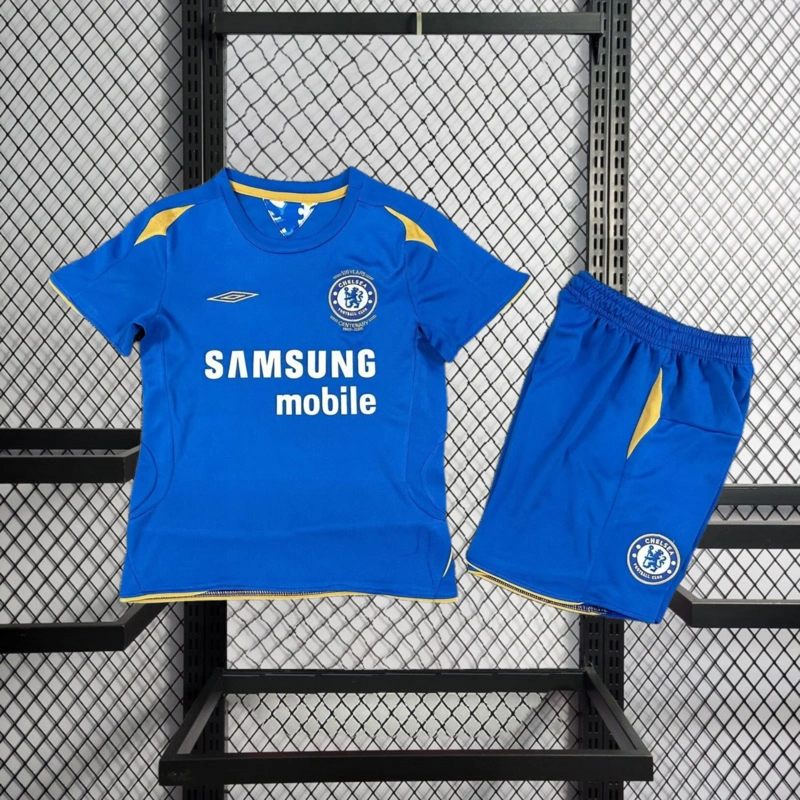 Retro KIDS 2005-06 KIDS Chelsea home Football jersey retro