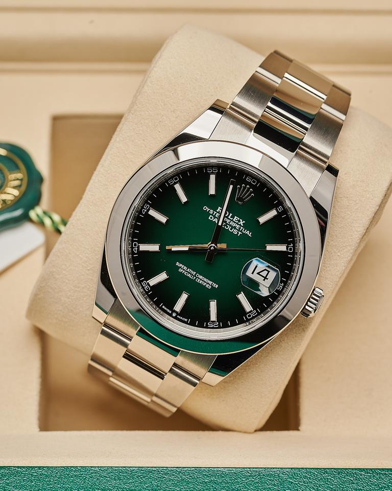 [Superclone] Rolex Datejust 41mm Green Ombré Dial Oyster 126300