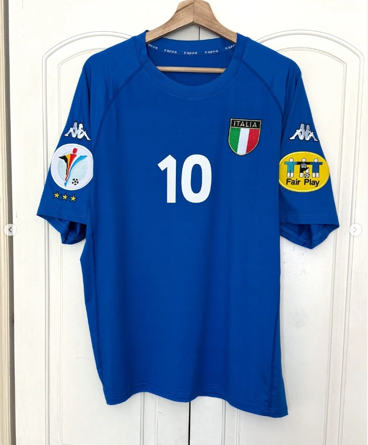 Retro 2000 Italy Home Football jersey retro