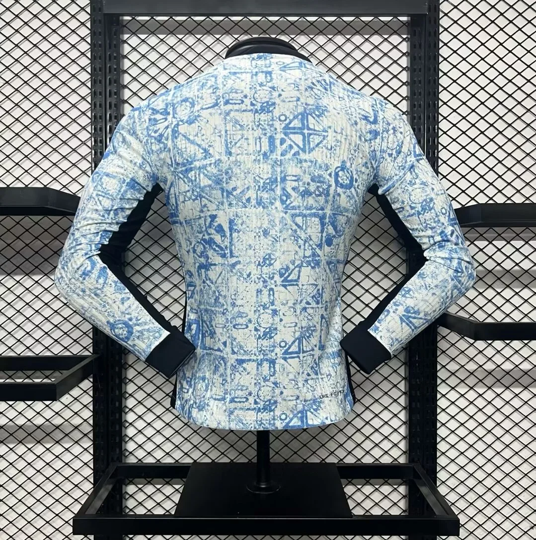 Player 2024-25 Portugal Euro Away Long Sleeves RONALDO BERNARDO G. RAMOS B.FERNANDES PEPE R. LEÃO Football jersey