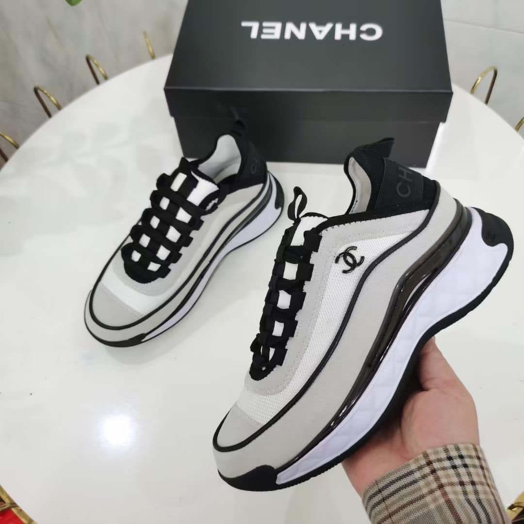 Chanel Women’S Suede Sneaker White G39070 Y56144 0Q241