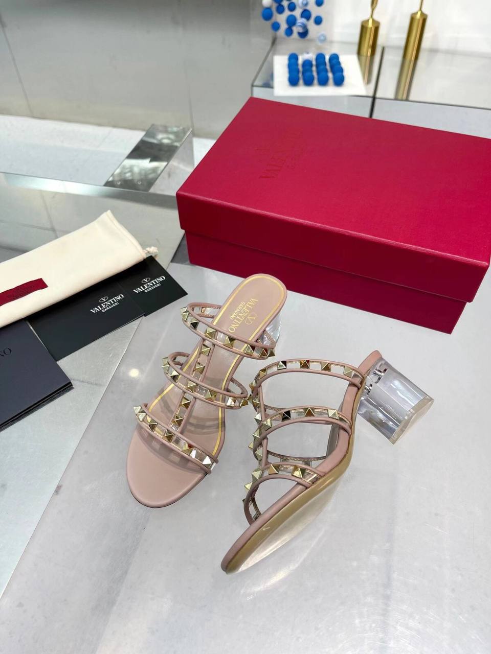 Valentino Garavani Beige Sandals 2W0S0C47Ngu