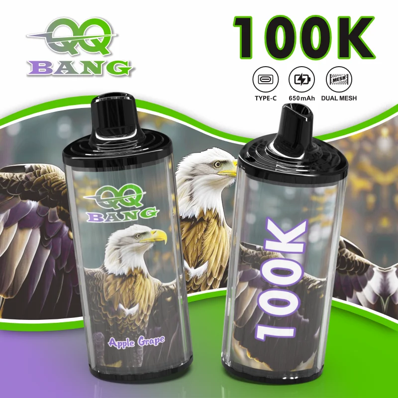 QQ BANG 100K Puffs Prefilled Hookah Vape |  Rechargeable