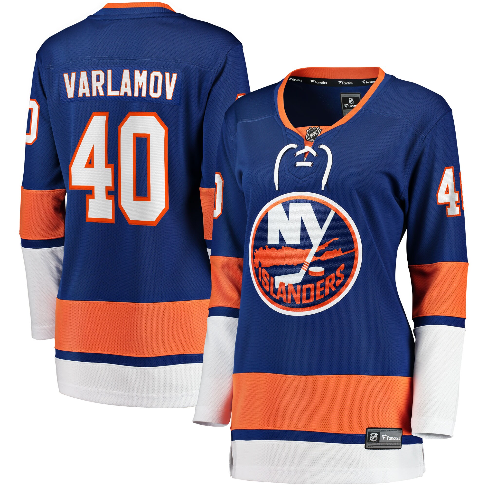 Semyon Varlamov New York Islanders Fanatics Women’s Home Breakaway Jersey – Royal