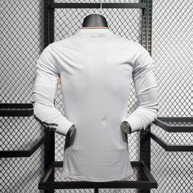 Retro Player 2013-14 Real Madrid Home Long Sleeve Football jersey retro