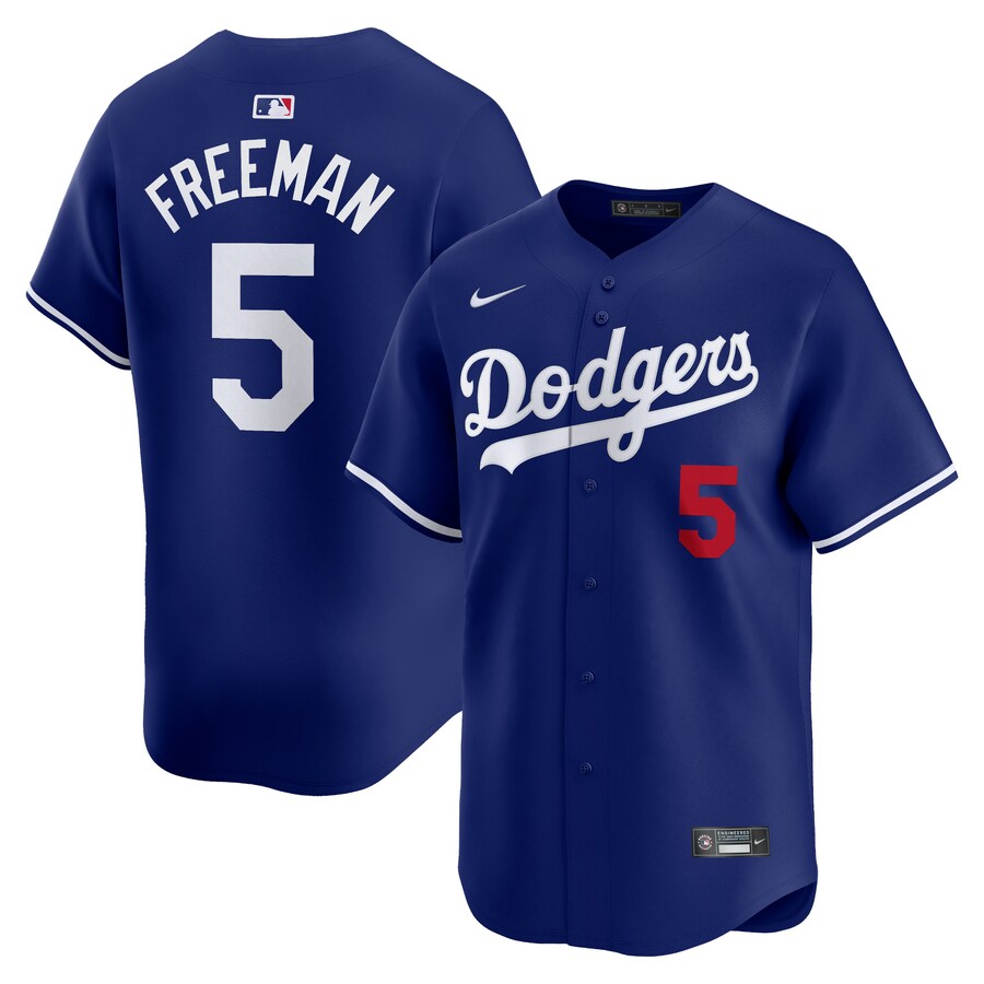 Freddie Freeman Los Angeles Dodgers Alternate Limited Player Jersey  Royal